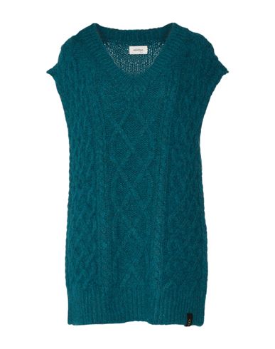 Ottod'ame Woman Sweater Deep Jade Size 8 Acrylic, Wool, Viscose, Alpaca Wool, Polyester In Green