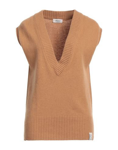 Ottod'ame Woman Sweater Camel Size 10 Recycled Cashmere, Wool In Beige