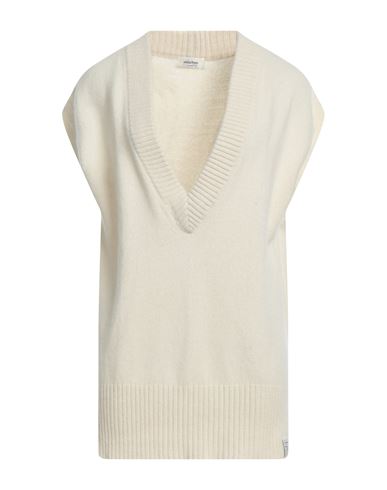 Ottod'ame Woman Sweater Ivory Size 4 Recycled Cashmere, Wool In White