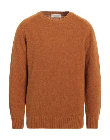 FILIPPO DE LAURENTIIS FILIPPO DE LAURENTIIS MAN SWEATER TAN SIZE 44 ALPACA WOOL, WOOL, POLYAMIDE