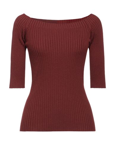 Chloé Woman Sweater Burgundy Size S Wool, Cashmere In Red