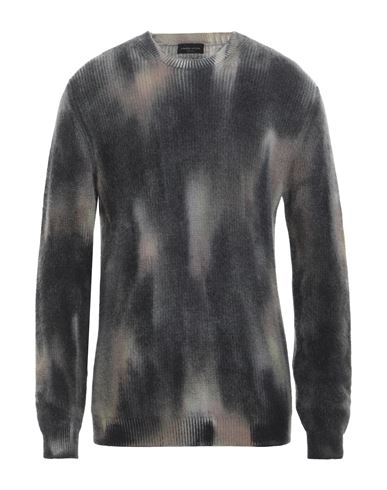 Roberto Collina Man Sweater Steel Grey Size 42 Merino Wool, Nylon, Mohair Wool