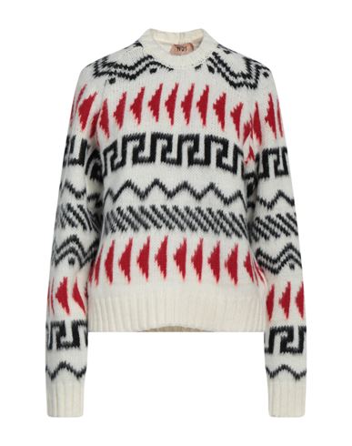 Shop N°21 Woman Sweater Ivory Size S Virgin Wool In White