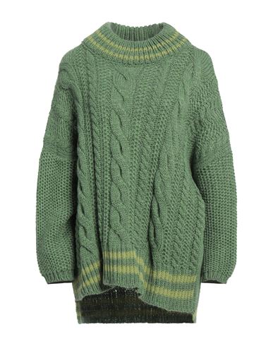 Haveone Woman Sweater Green Size Onesize Acrylic, Wool, Viscose, Alpaca Wool