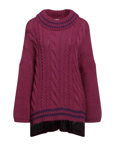 Haveone Woman Sweater Mauve Size Onesize Acrylic, Wool, Viscose, Alpaca Wool In Purple