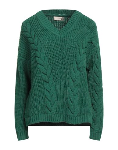 Haveone Woman Sweater Green Size Onesize Acrylic, Wool, Viscose, Alpaca Wool