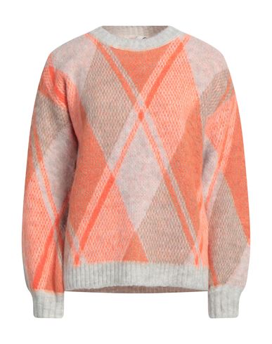 Haveone Woman Sweater Orange Size Onesize Acrylic, Polyamide, Viscose, Wool
