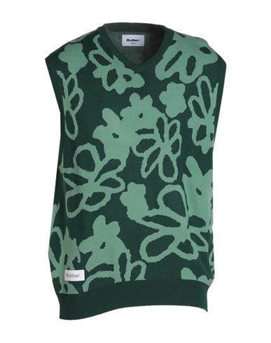 Butter Goods Flowers Knit Vest In Green | ModeSens