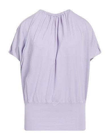 Liviana Conti Woman Sweater Lilac Size 6 Viscose, Polyamide, Polyester In Purple
