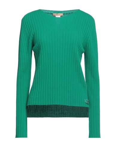 Twinset Woman Sweater Emerald Green Size S Wool, Cashmere
