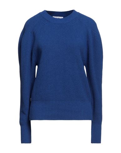 Jijil Woman Sweater Blue Size 4 Polyamide, Wool, Viscose, Cashmere