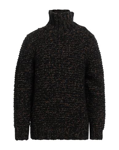 Dolce & Gabbana Man Turtleneck Black Size 48 Virgin Wool, Wool, Cashmere, Acrylic, Alpaca Wool