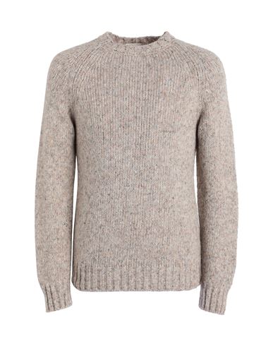 Irish Crone Man Sweater Dove Grey Size Xl Virgin Wool, Polyester, Polyamide, Polyacrylic