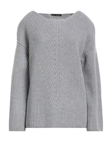 Aida Barni Woman Sweater Grey Size L Cashmere