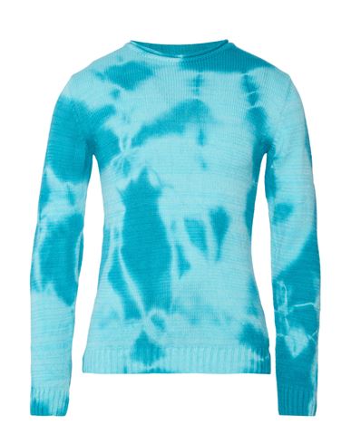 Takeshy Kurosawa Man Sweater Azure Size 44 Wool, Acrylic In Blue
