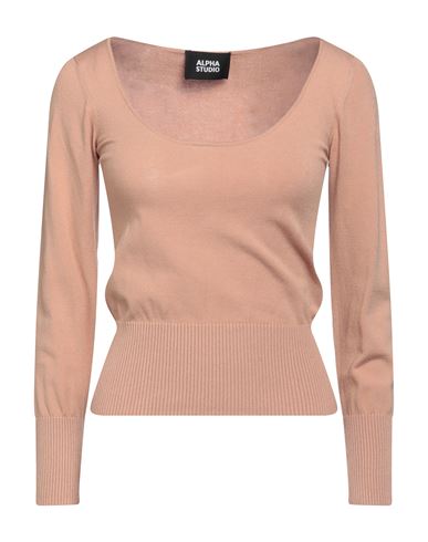 Alpha Studio Woman Sweater Blush Size 6 Viscose, Polyester, Polyamide In Pink