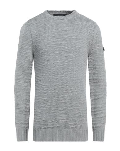 Les Copains Man Sweater Grey Size 40 Wool, Cashmere