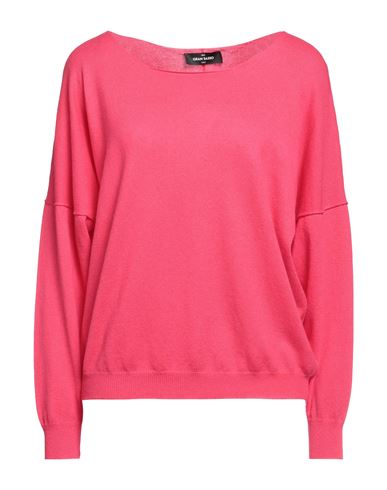 Gran Sasso Woman Sweater Fuchsia Size 10 Cashmere In Pink