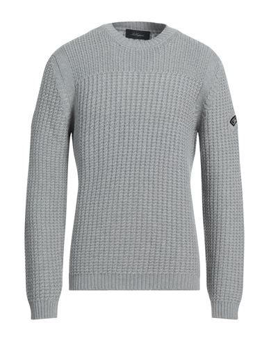 Les Copains Man Sweater Grey Size 40 Wool