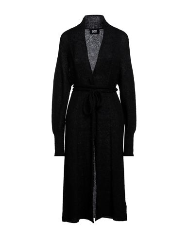 Alpha Studio Woman Cardigan Black Size 6 Polyamide, Mohair Wool, Wool