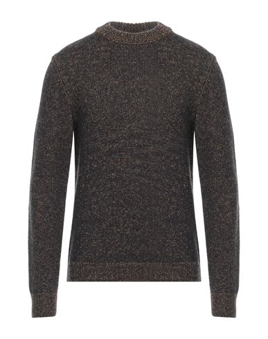 Heritage Man Sweater Black Size 40 Merino Wool