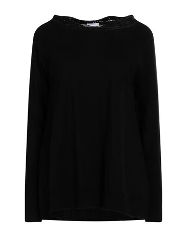 Rossopuro Woman Sweater Black Size M Cotton