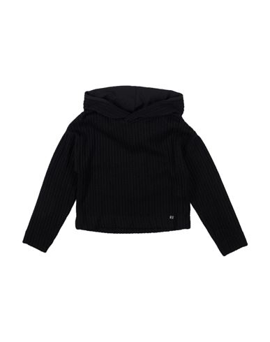 Kocca Babies'  Toddler Girl Sweater Black Size 6 Viscose, Polyester, Polyamide, Cotton, Elastane