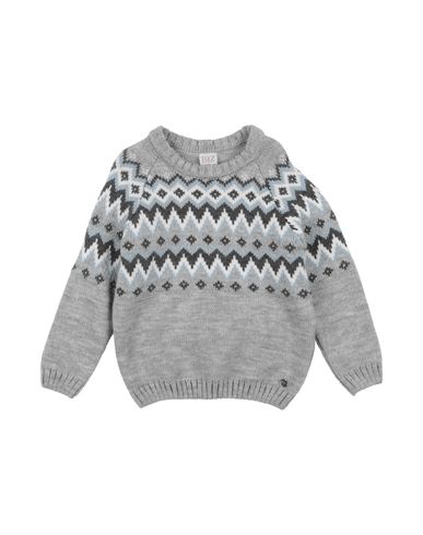 Paz Rodriguez Babies'  Toddler Boy Sweater Grey Size 4 Wool, Acrylic