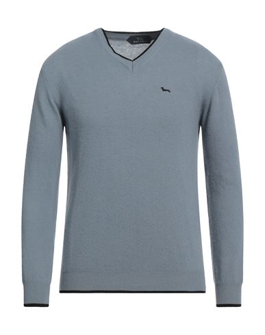 Harmont & Blaine Man Sweater Grey Size Xxl Merino Wool, Viscose, Polyamide, Cashmere In Gray