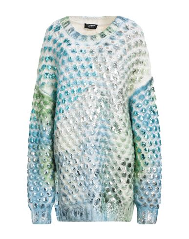 Dolce & Gabbana Woman Sweater White Size S Alpaca Wool, Polyamide, Wool, Elastane