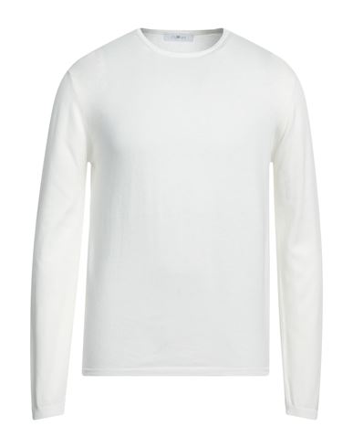 Cruciani Man Sweater Ivory Size 40 Cotton In White