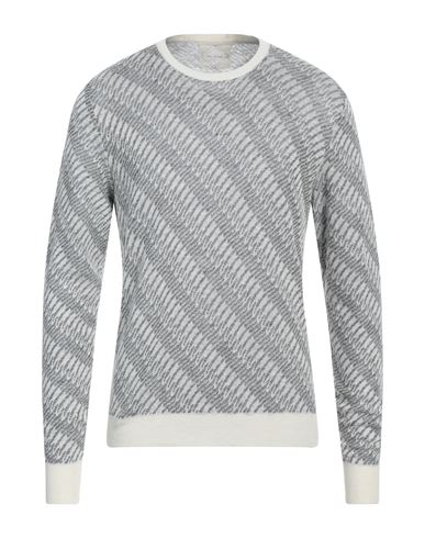 Pal Zileri Man Sweater Grey Size 46 Linen