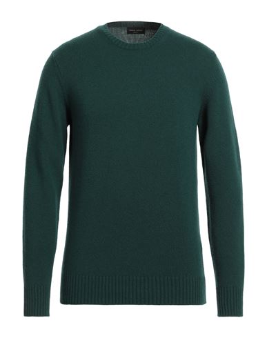 Shop Roberto Collina Man Sweater Emerald Green Size 44 Merino Wool, Cashmere