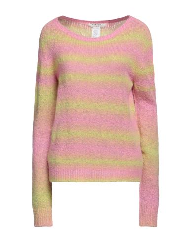 Kartika Woman Sweater Pink Size L Acrylic, Polyamide, Wool