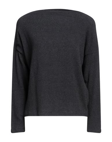 Marché 21 Marché_21 Woman Sweater Steel Grey Size 6 Cotton, Elastane