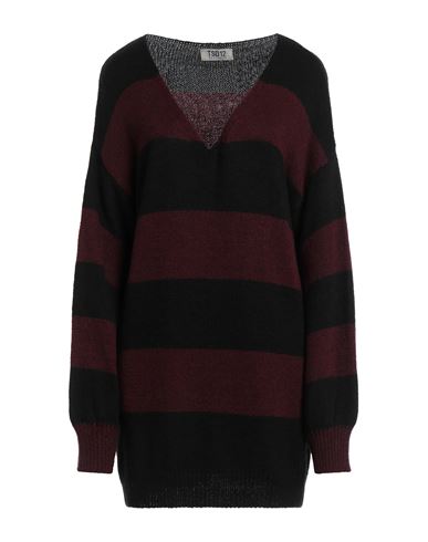 Tsd12 Woman Sweater Garnet Size S Acrylic, Polyamide, Wool, Viscose In Red