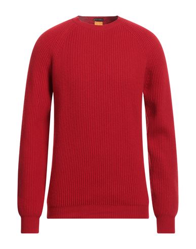 Svevo Man Sweater Red Size 44 Cashmere