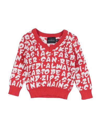 John Richmond Babies'  Newborn Boy Sweater Red Size 3 Cotton