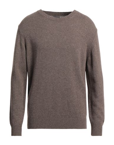 Bl'ker Man Sweater Light Brown Size Xl Wool, Cashmere In Beige