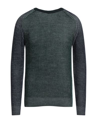 Berna Man Sweater Green Size S Wool, Acrylic, Viscose, Alpaca Wool