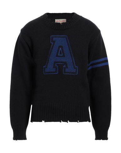 Shop Andersson Bell Man Sweater Midnight Blue Size M Wool, Nylon, Acrylic, Rayon, Polyester