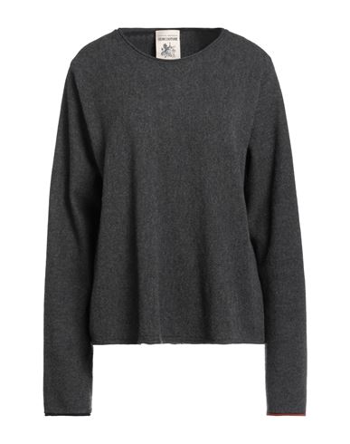 Semicouture Woman Sweater Grey Size L Virgin Wool