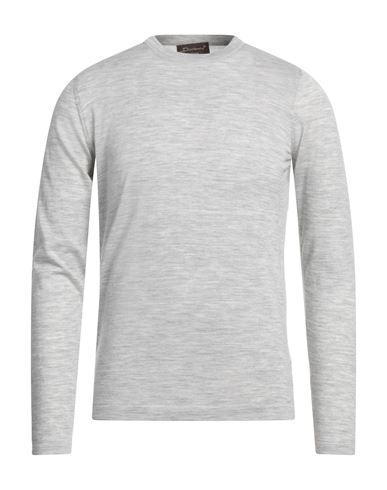 Doriani Man Sweater Light Grey Size 38 Wool, Silk, Cashmere