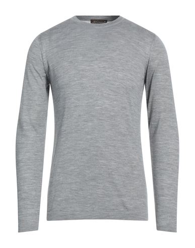 Doriani Man Sweater Grey Size 36 Wool, Silk, Cashmere