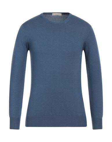 CASHMERE COMPANY CASHMERE COMPANY MAN SWEATER PASTEL BLUE SIZE 36 MERINO WOOL, ELASTANE