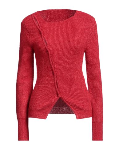 Jacquemus La Maille Pau Wool Blend Sweater In Red