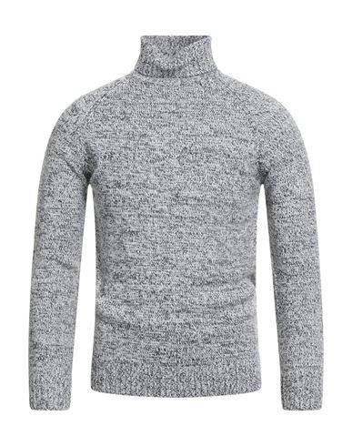 Over-d Over/d Man Turtleneck Midnight Blue Size Xxl Acrylic, Nylon In Gray