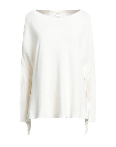 Vicolo Woman Sweater Ivory Size Onesize Viscose, Polyamide In White