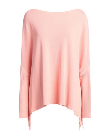Vicolo Woman Sweater Salmon Pink Size Onesize Viscose, Polyamide