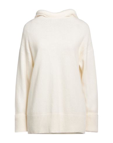 Federica Tosi Woman Sweater Cream Size 8 Virgin Wool, Cashmere In White